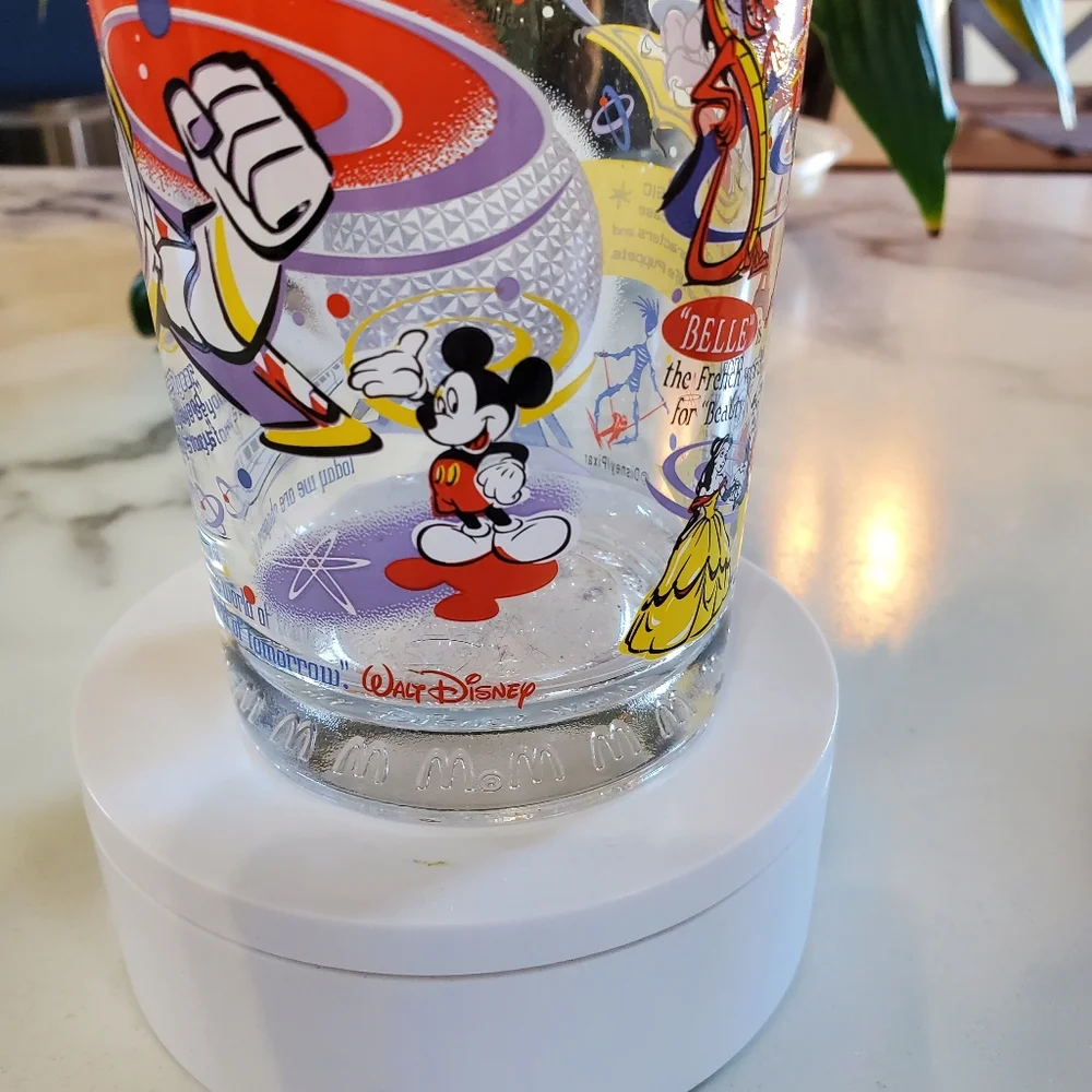 Disney 100 Years of Magic Glass EPCOT